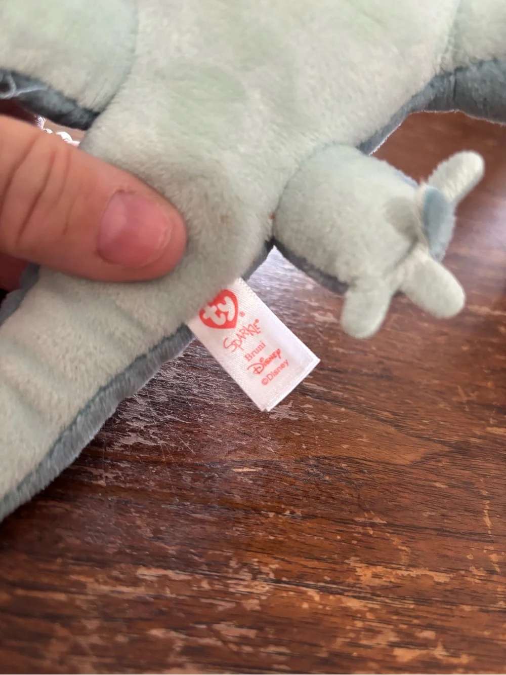 Baby Bruno Salamander from D Disney frozen two Plush Blue salamander